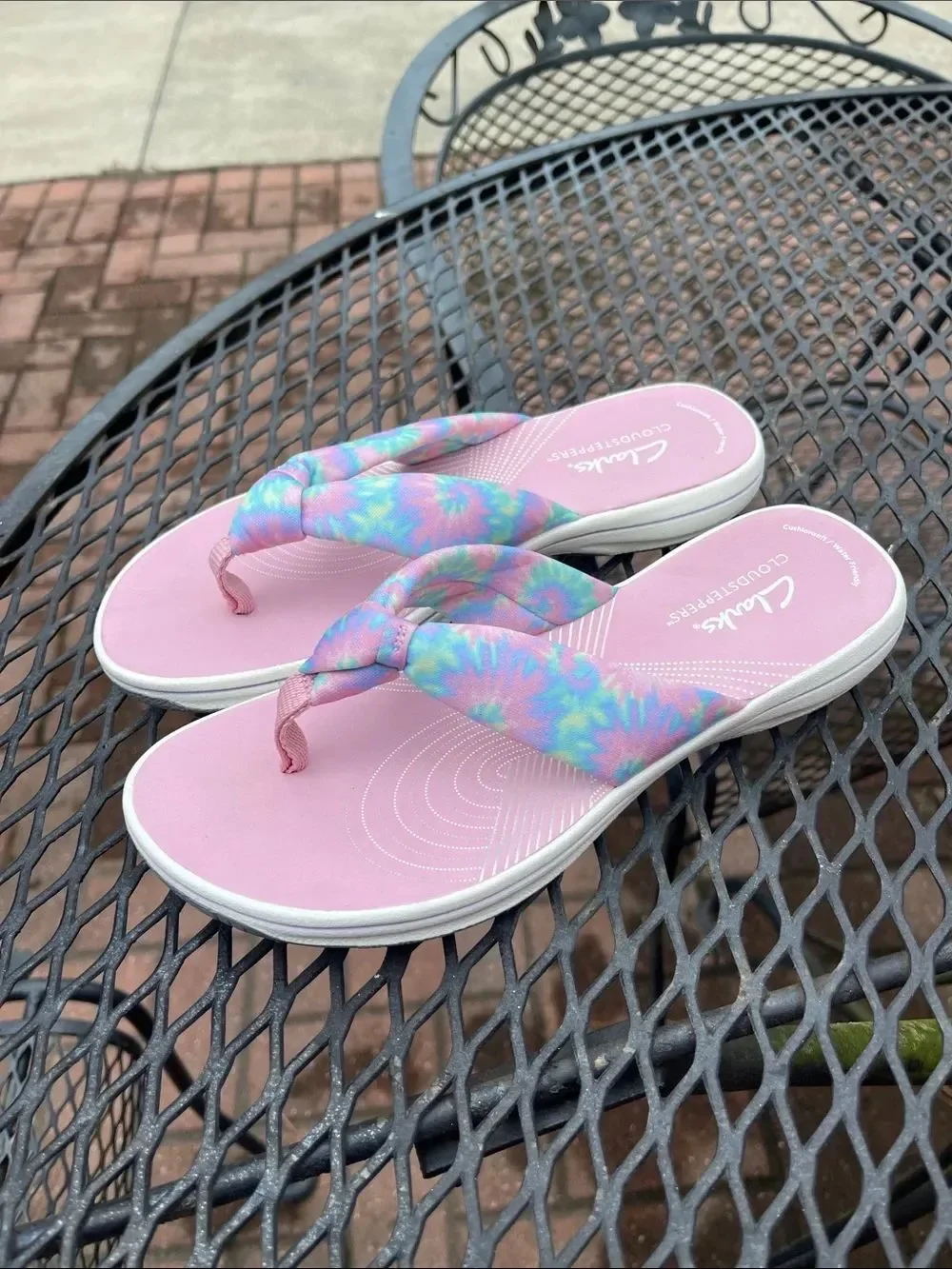 Kids' Clarks Brinkley Tye Multicolor Tie Dye Size 3 Style Number: 26169099